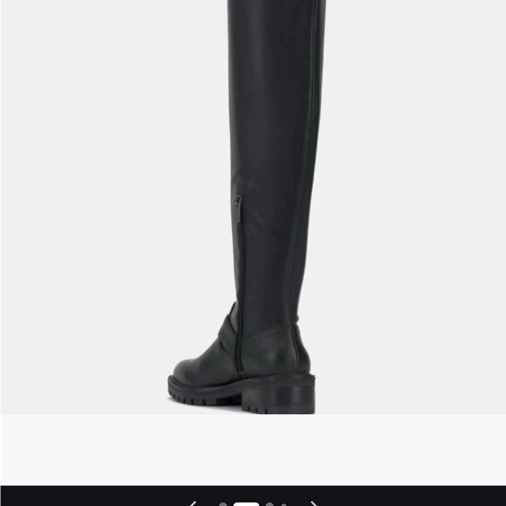 New In Box * Vince Camuto “Abrila” Black Knee-High Women's Boots - Wide Calf - Picture 3 of 3